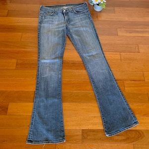 7 for all Mankind Bootcut Designer Jeans SIZE 30